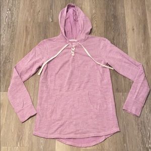 Lilac tunic hoodie